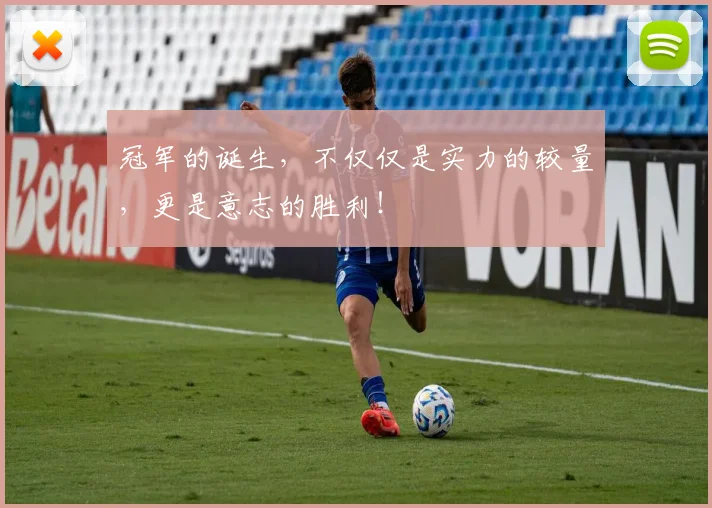 冠军的诞生,不仅仅是实力的较量,更是意志的胜利!